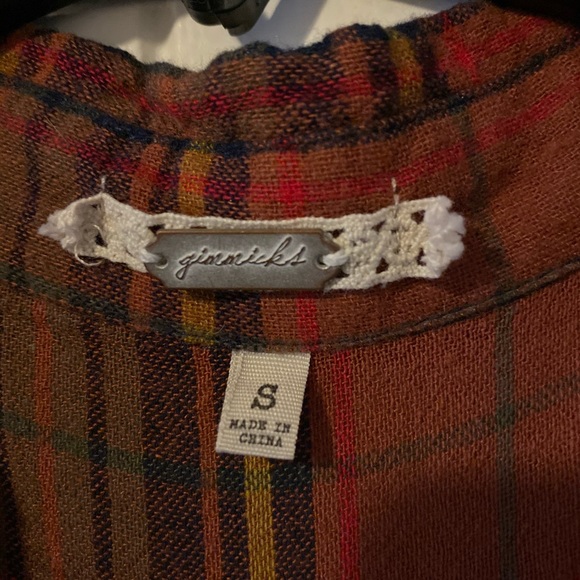 Gimmicks by BKE plaid shirt size small!🍁🍂 - Picture 3 of 7